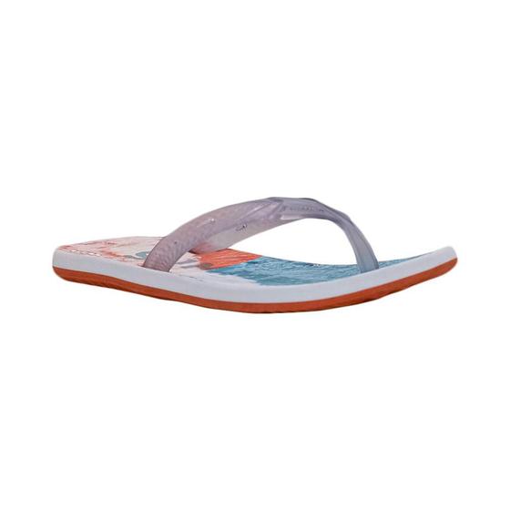 Imagem de Chinelo de Dedo Branco e Laranja Summer  Kenner