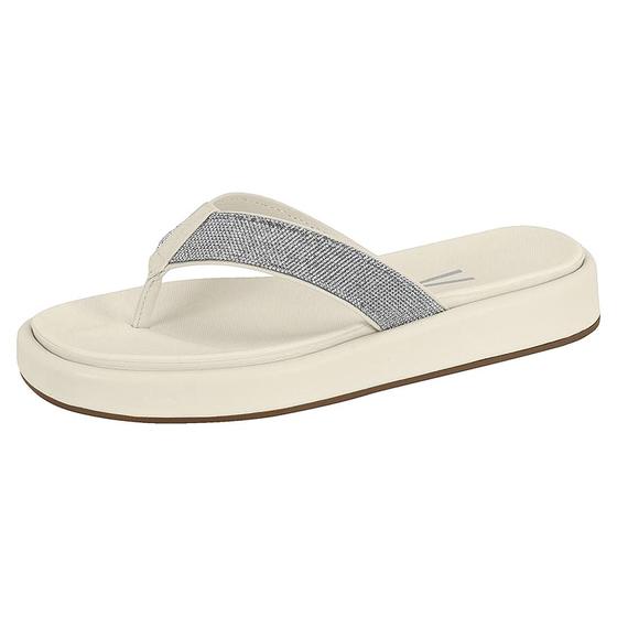 Imagem de Chinelo de Dedo Feminino Brilho Strass Flat Vizzano 6506.101