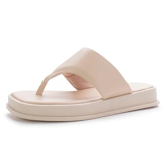 Imagem de Chinelo de Dedo Feminino Flat Tira Larga Sua Cia 8343.15200