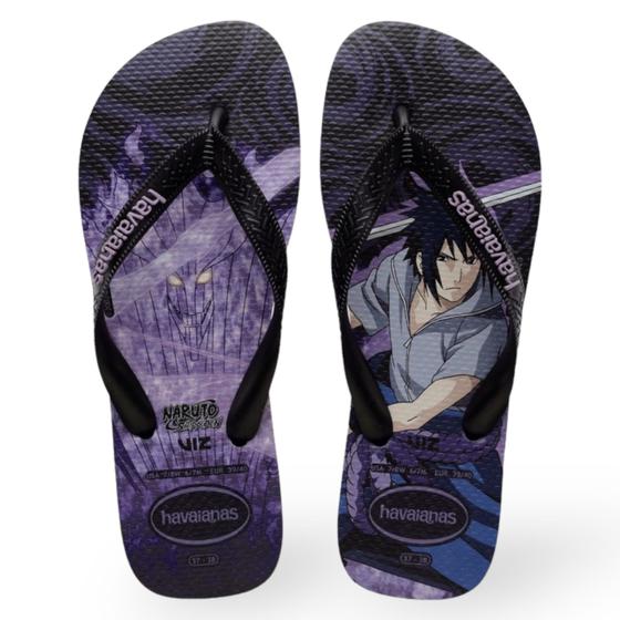 Imagem de Chinelo de Dedo Havaianas Naruto TOP Original