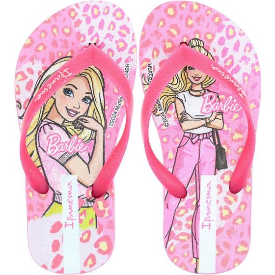 Imagem de Chinelo de Dedo Infantil Ipanema Barbie Encanto Tira Cristal Menina 