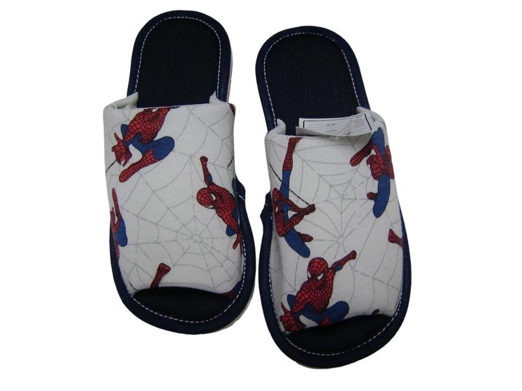 Imagem de Chinelo De Quarto Aberto Homem Aranha- Pantufas Aberta Homem Aranha-Chinelo em Tecido(Temos Atacado)