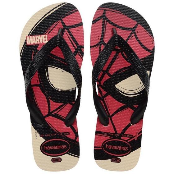 Imagem de Chinelo dedo menino top Marvel LGMN FC Havaianas