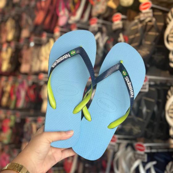 Imagem de Chinelo fem dedo havaianas brasil mix fc 4123206-105