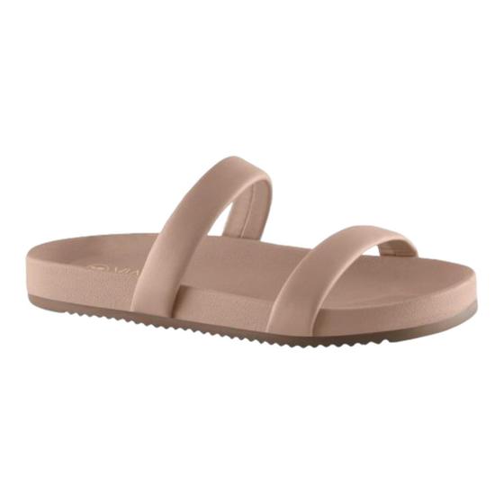 Imagem de Chinelo Feminina Via Uno 548032 Flatform Papete Confortavel Slide  