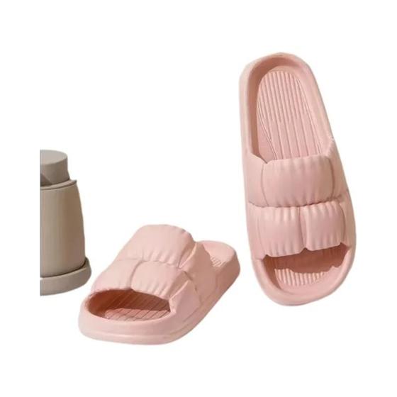 Imagem de Chinelo Feminino Antiderrapante com Fundo Macio - Confortável para Casa