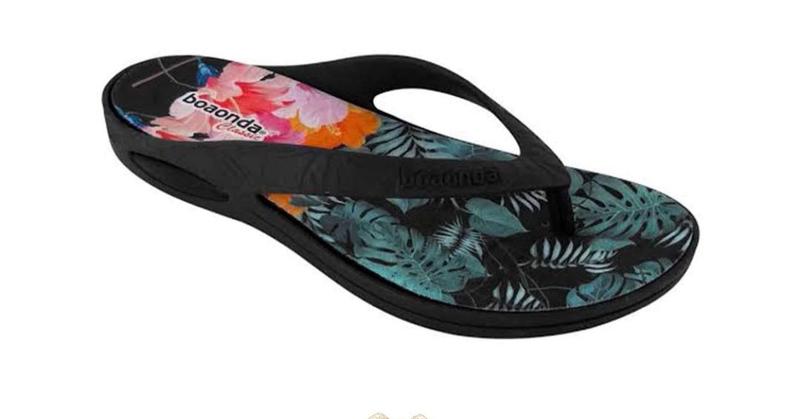 Imagem de Chinelo Feminino Boa Onda Lilly 1319 Cor:PretoTamanho:33/34