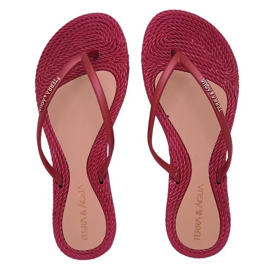 Imagem de Chinelo Feminino Confortavel Style Dedo Light Tira Fina Terra e Agua