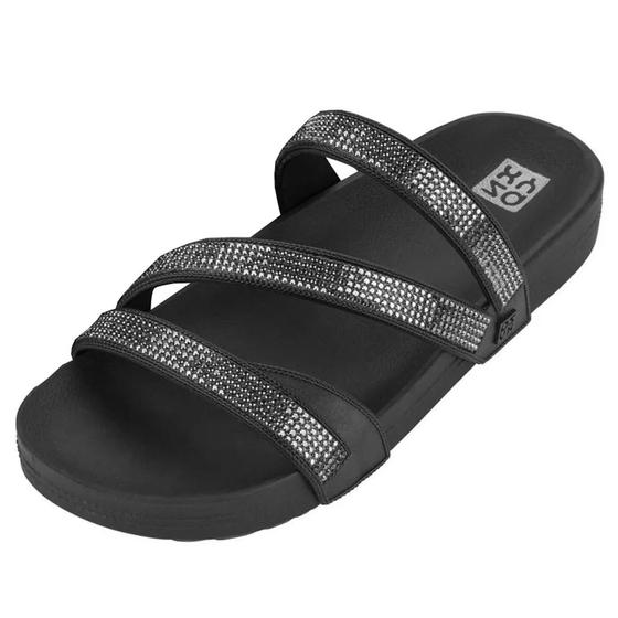 Imagem de Chinelo Feminino Conforto Slip On Slide  Zaxy Glow 19017