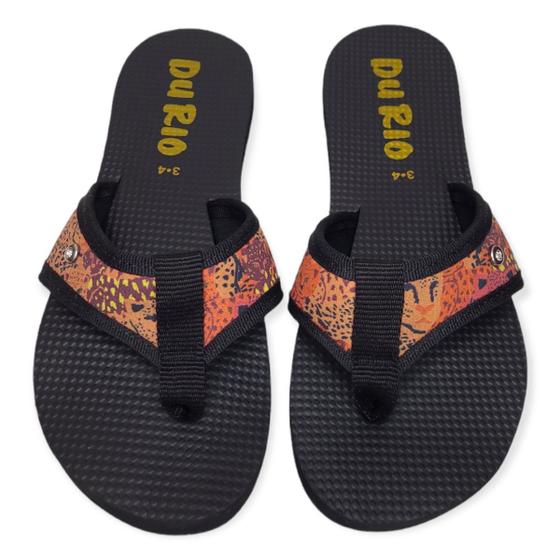 Imagem de Chinelo Feminino DuRio Buzios Praia Macio Estampado Colorido