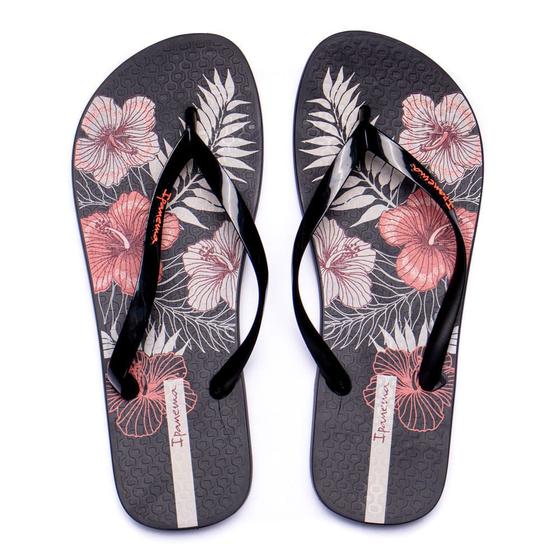 Imagem de Chinelo Feminino Grendene Ipanema Orla Preto/Bege