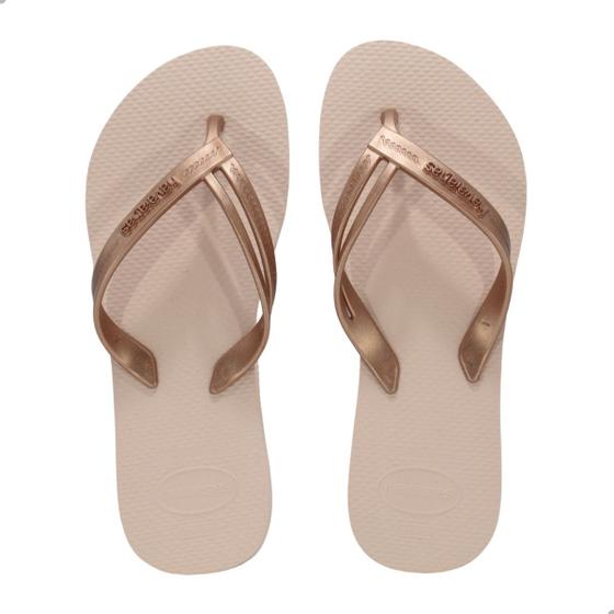 Imagem de Chinelo Feminino Havaianas Elegance Fc-Rosa Ballet