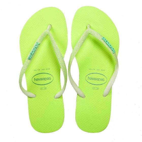 Imagem de Chinelo Feminino Havaianas Neon com Brilho Lima