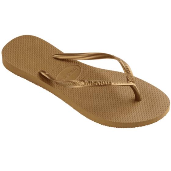 Imagem de Chinelo Feminino Havaianas Slim Bronze