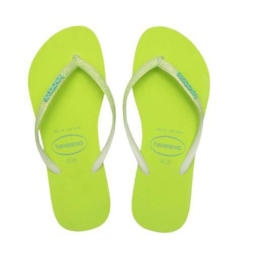 Imagem de Chinelo Feminino Havaianas Slim Glitter Neon