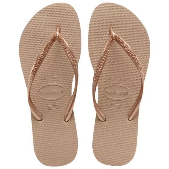 Imagem de Chinelo Feminino Havaianas Slim Lisa Varias Cores