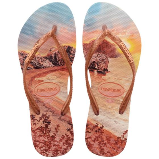 Imagem de Chinelo feminino havaianas slim paisage