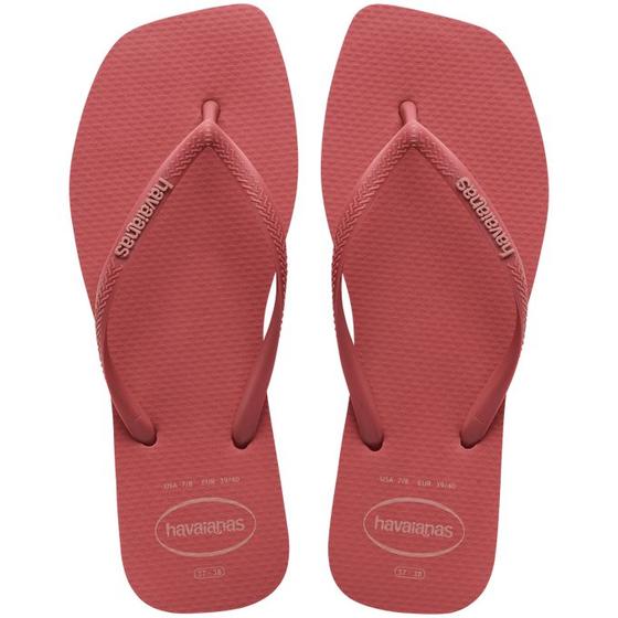 Imagem de Chinelo Feminino Havaianas Slim Square Logo Popup