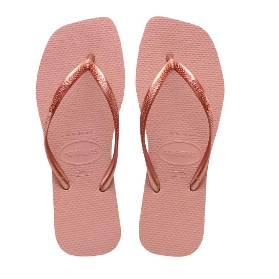 Imagem de Chinelo Feminino Havaianas Slim Square Rosa - 4148301