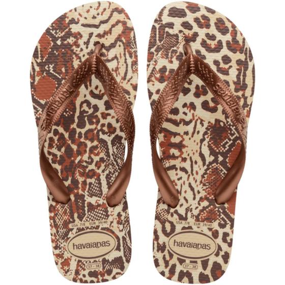 Imagem de Chinelo feminino havaianas top animals original alpargatas