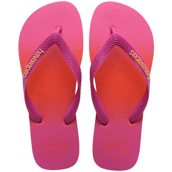 Imagem de Chinelo Feminino Havaianas Top Fashion Laranja Blood - 4137