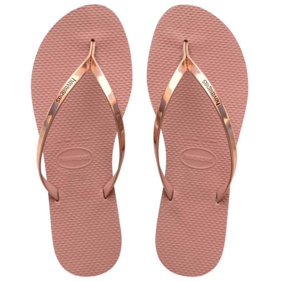 Imagem de Chinelo feminino havaianas you metallic original alpargatas