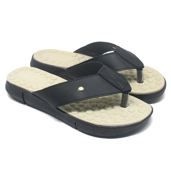 Imagem de Chinelo Feminino Macia e Confortável com Enfeite Pingente Redondo