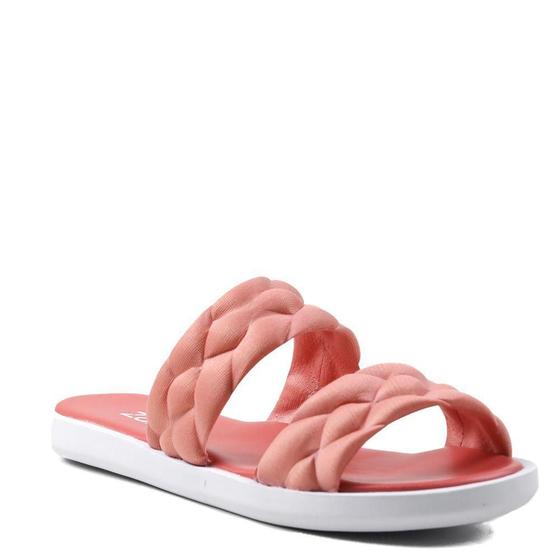 Imagem de Chinelo Feminino Matelassê Duas Tiras Zariff Puffy Rosa