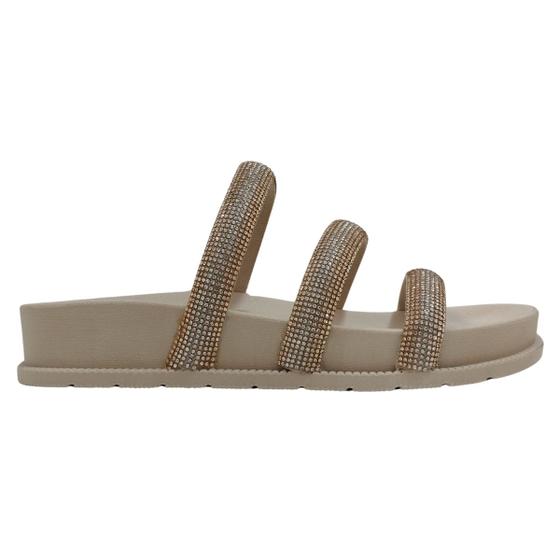 Imagem de Chinelo Feminino Mississipi com Tiras Com Strass Brilhante