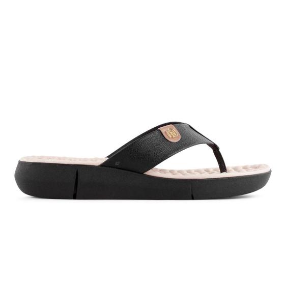 Imagem de Chinelo Feminino Modare Ortopedico Ultra Conforto - Preto