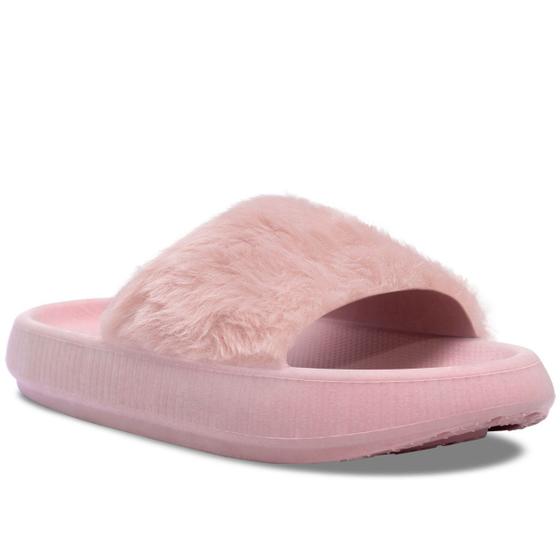Imagem de Chinelo Feminino Nuvem Slide com Pelo Confort Macio AF6.04 A