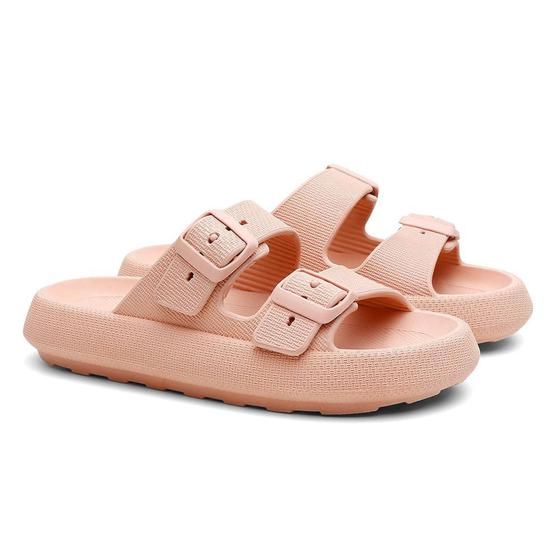 Imagem de Chinelo Feminino Nuvem Slide Confortável Fivela