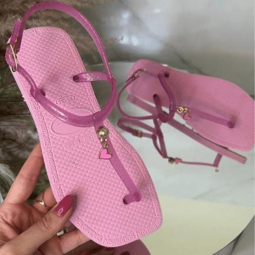 Imagem de Chinelo Feminino Olho Grego Sandalia de dedo Antiderrapante Confortavel