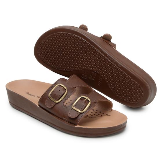 Chinelo Feminino Ortopédico e anatômico para esporão de calcâneo ...