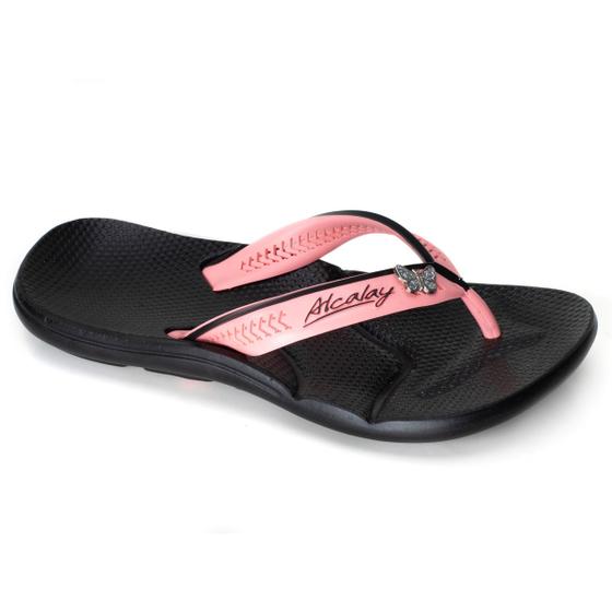 Imagem de Chinelo Feminino Premium em Borracha TOP STAR Com Detalhe Qualidade e Conforto Resiliência aos Passos Dia a Dia Verão