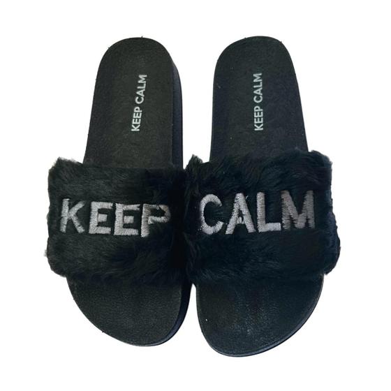 Chinelo Feminino Sandalia Slide Pelinhos Pelucia Confortavel Menor preço em Chinelo Feminino Sandalia Slide Pelinhos Pelucia Confortavel