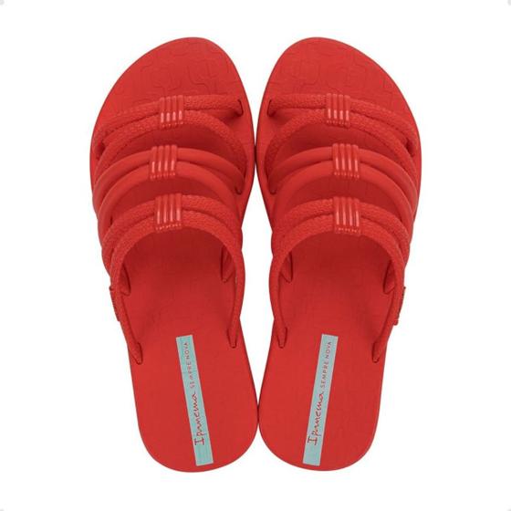 Imagem de Chinelo Feminino Slide Ipanema Sempre Nova Vermelho