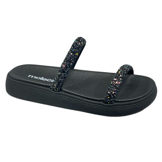 Imagem de Chinelo Feminino Slide Tira Strass Moleca 5469.118