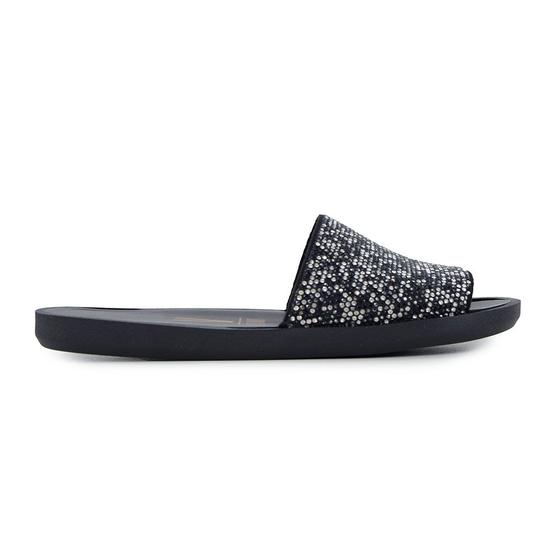 Imagem de Chinelo Feminino Vizzano Slide Strass Preto - 6363