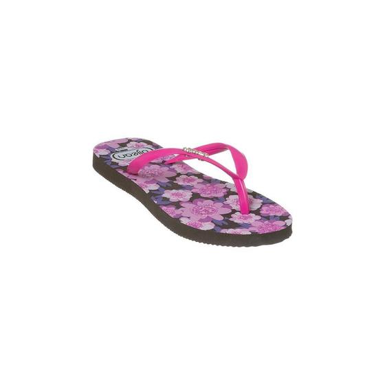 Imagem de Chinelo Fit Feminino Dijean Estampa Noturno Verão Conforto