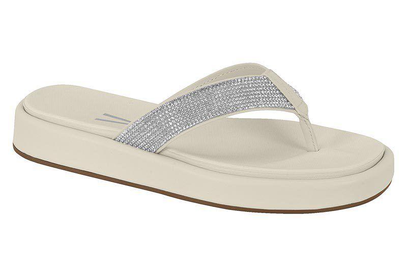 Imagem de Chinelo Flatform Feminino Com Strass Vizzano