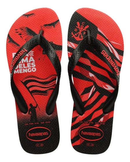 Imagem de Chinelo Havaianas Adulto Infantil Top Times Flamengo Original