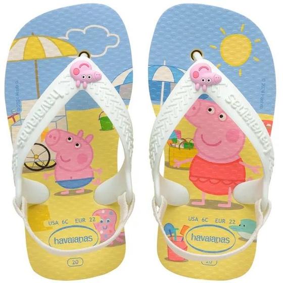 Imagem de Chinelo Havaianas Baby Peppa Pig