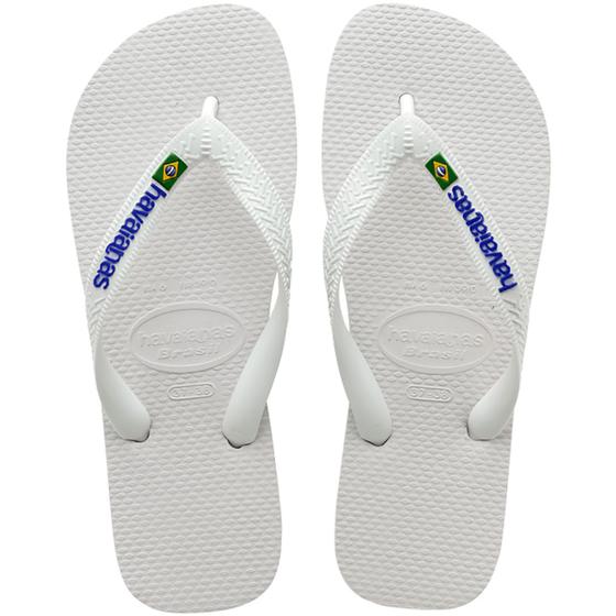 Imagem de Chinelo Havaianas Brasil Logo - Branco