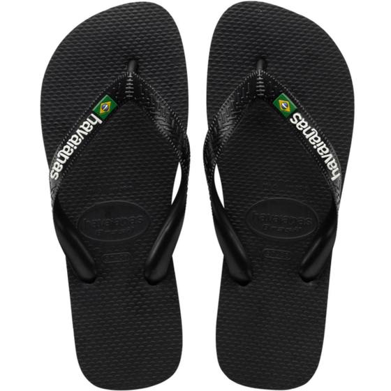 Imagem de Chinelo Havaianas Brasil Logo - Preto