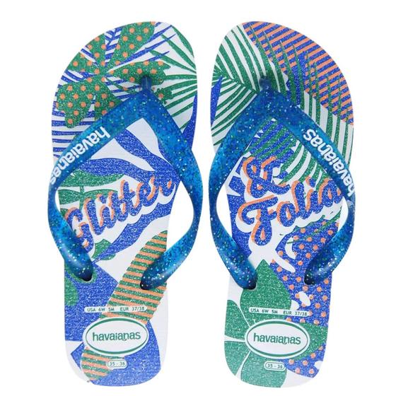 Imagem de Chinelo Havaianas Feminino Glitter Top Festa