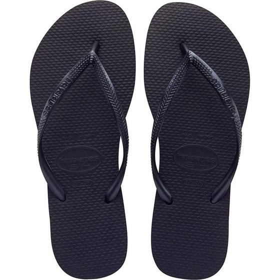 Imagem de Chinelo havaianas feminino slim 37/8 preto havaianas