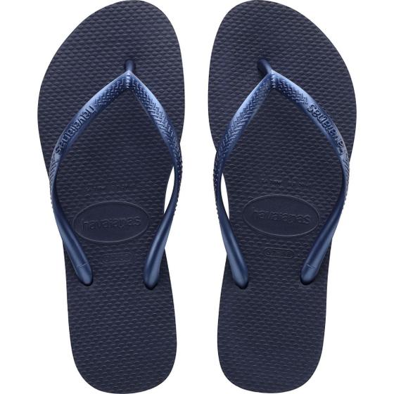 Imagem de Chinelo Havaianas Feminino SLIM 39/0 Marinho