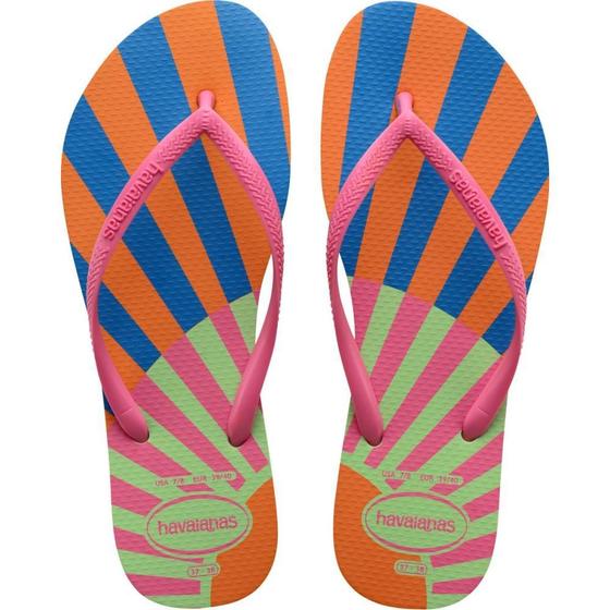 Imagem de Chinelo Havaianas Feminino SLIM Harmony 39/0 Citronela