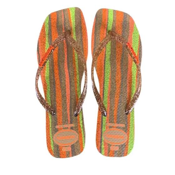 Imagem de Chinelo Havaianas Folia - Pessego - Tam 33/34